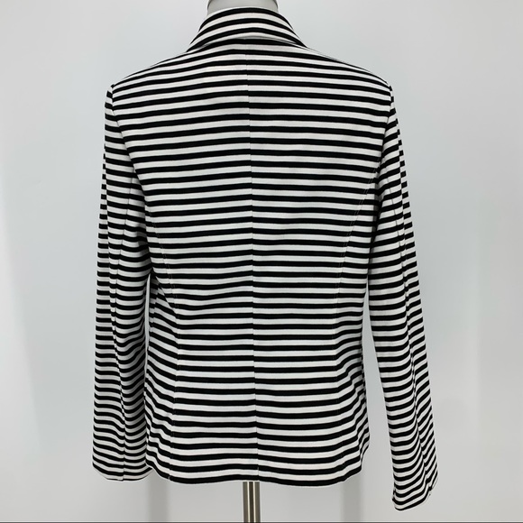 Covington Black+White Striped Blazer - Picture 5 of 7